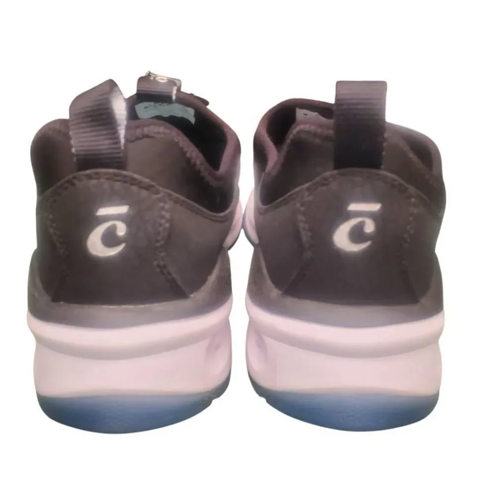 Clove Classic Night Shift Black/White Women's Bungee Athletic Shoe 7.5